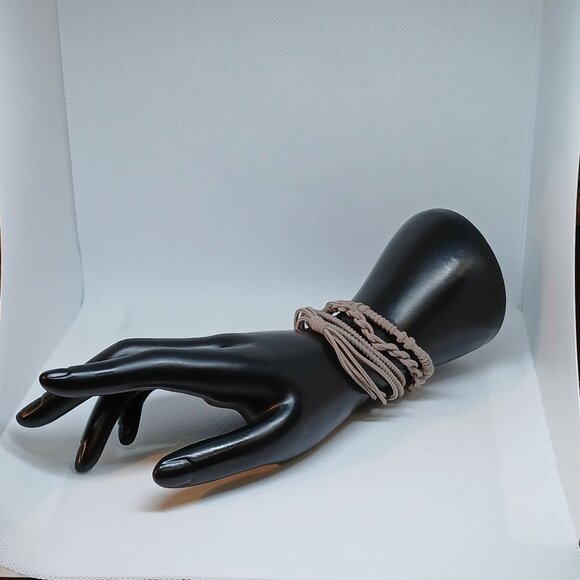 NWOT Set of 4 Brown Adjustable Braided String Bracelets Jewelry Accessories #13 - Picture 4 of 10